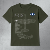 Thumbnail for P-51D Mustang - T-shirt