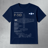 Thumbnail for P-51D Mustang - T-shirt