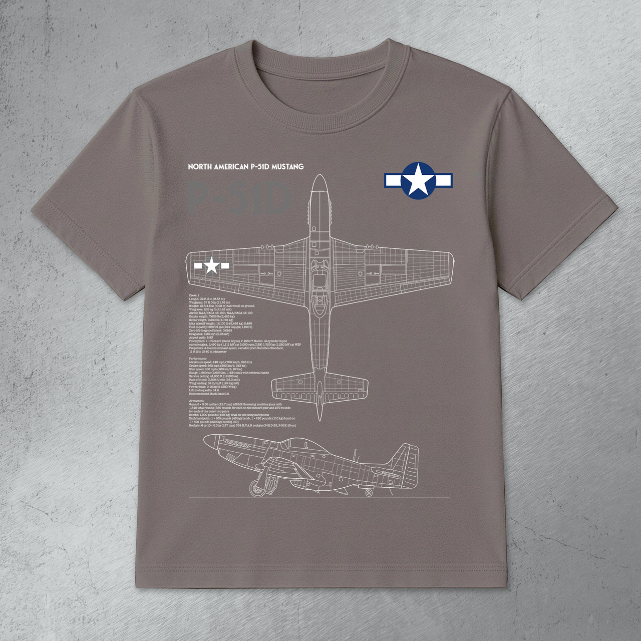 P-51D Mustang - T-shirt