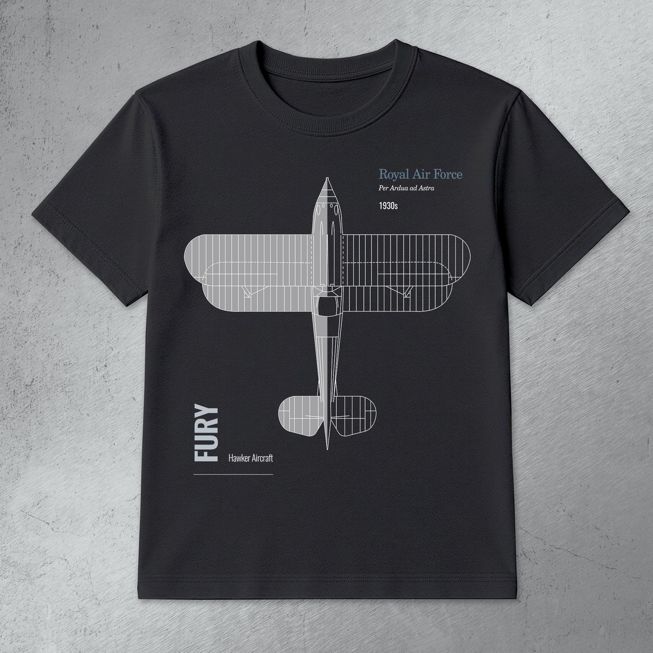 Hawker Fury - T-shirt