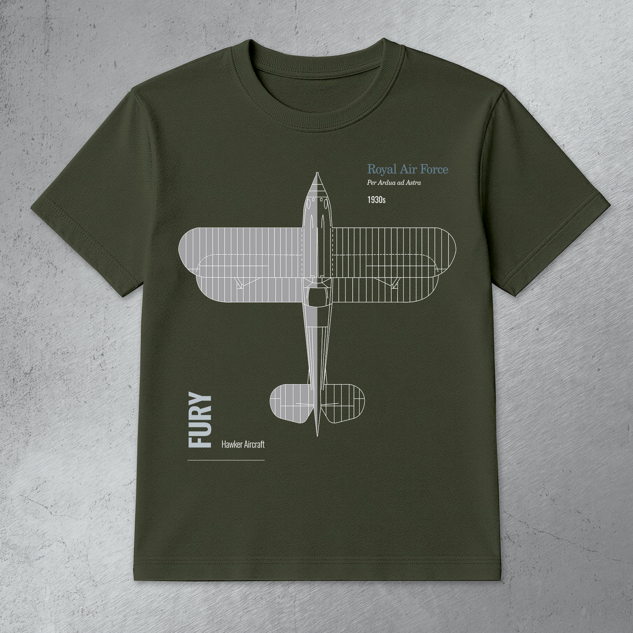 Hawker Fury - T-shirt