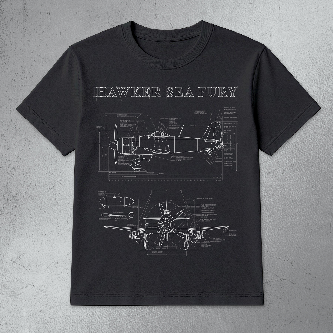 Sea Fury - T-shirt