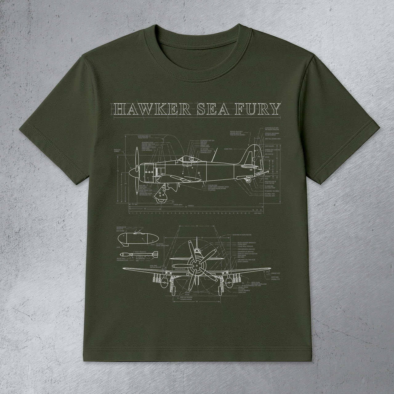 Sea Fury - T-shirt