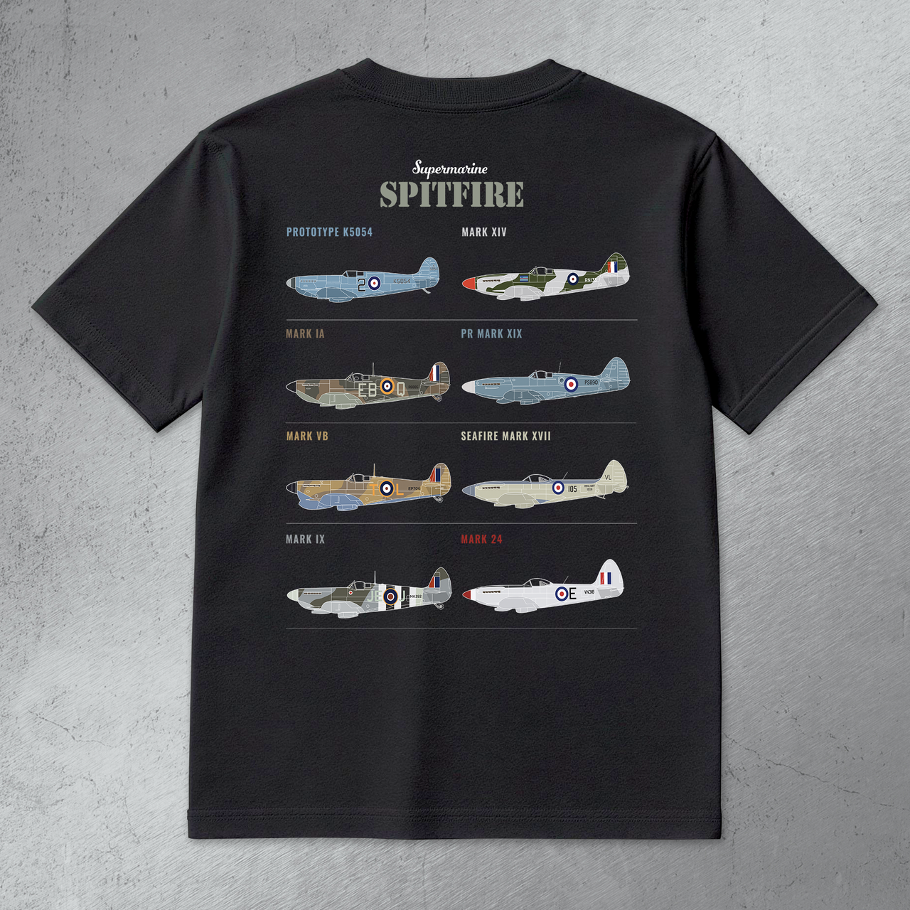 Spitfire MK 24 - T-shirt