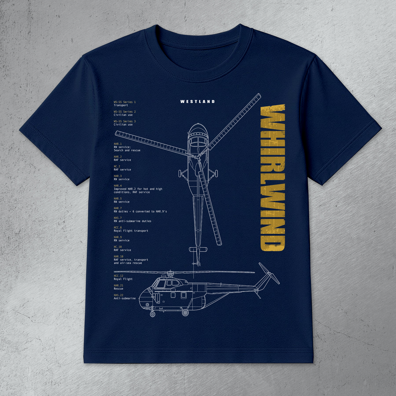 Whirlwind Helicopter - T-shirt