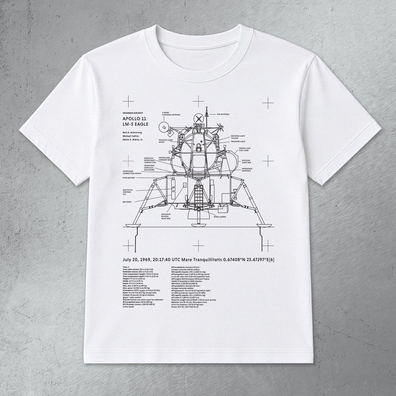 Apollo 11 Lunar Module - T-shirt