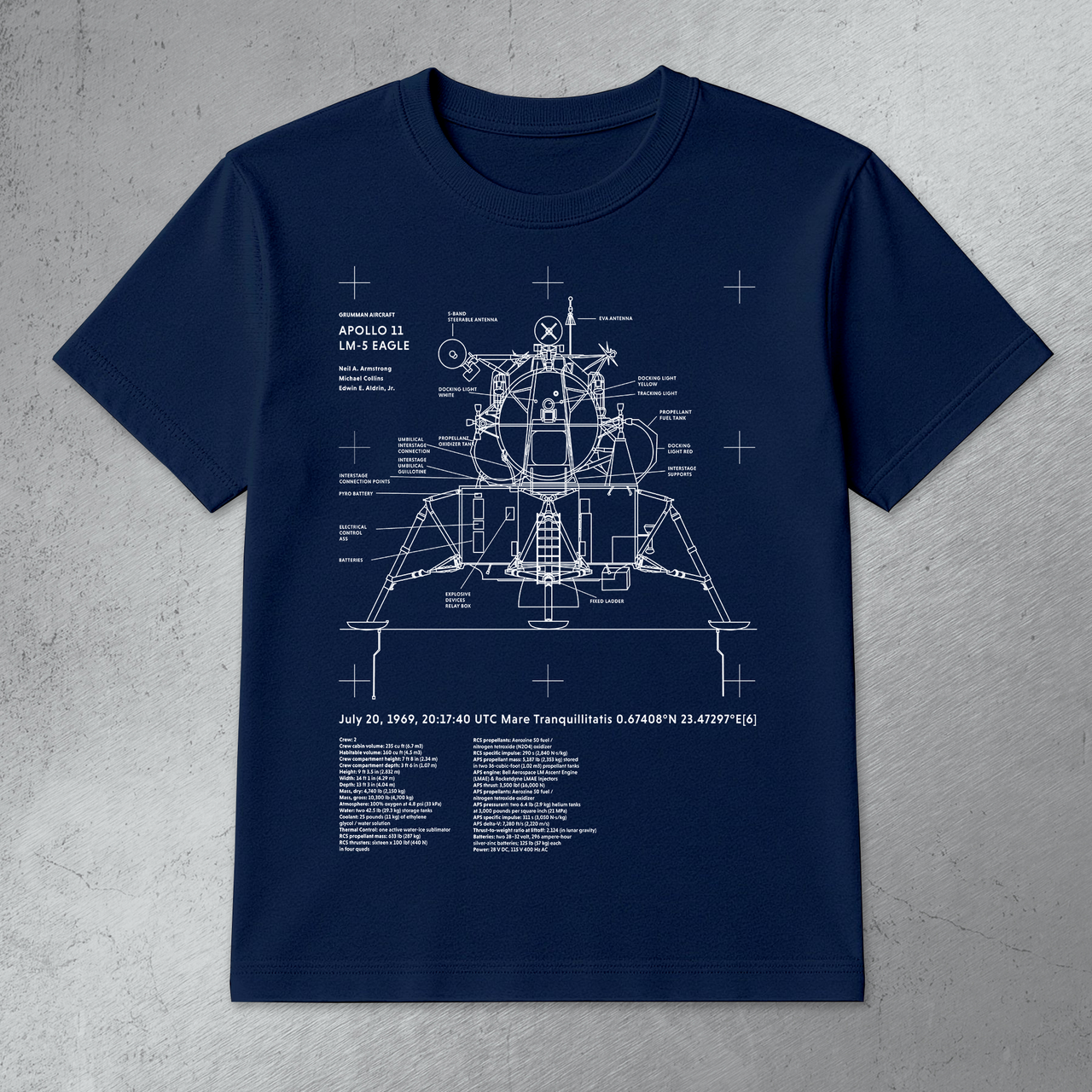 Apollo 11 Lunar Module - T-shirt