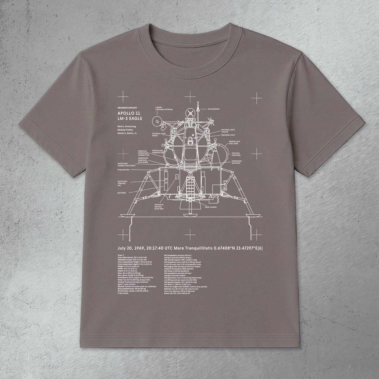 Apollo 11 Lunar Module - T-shirt