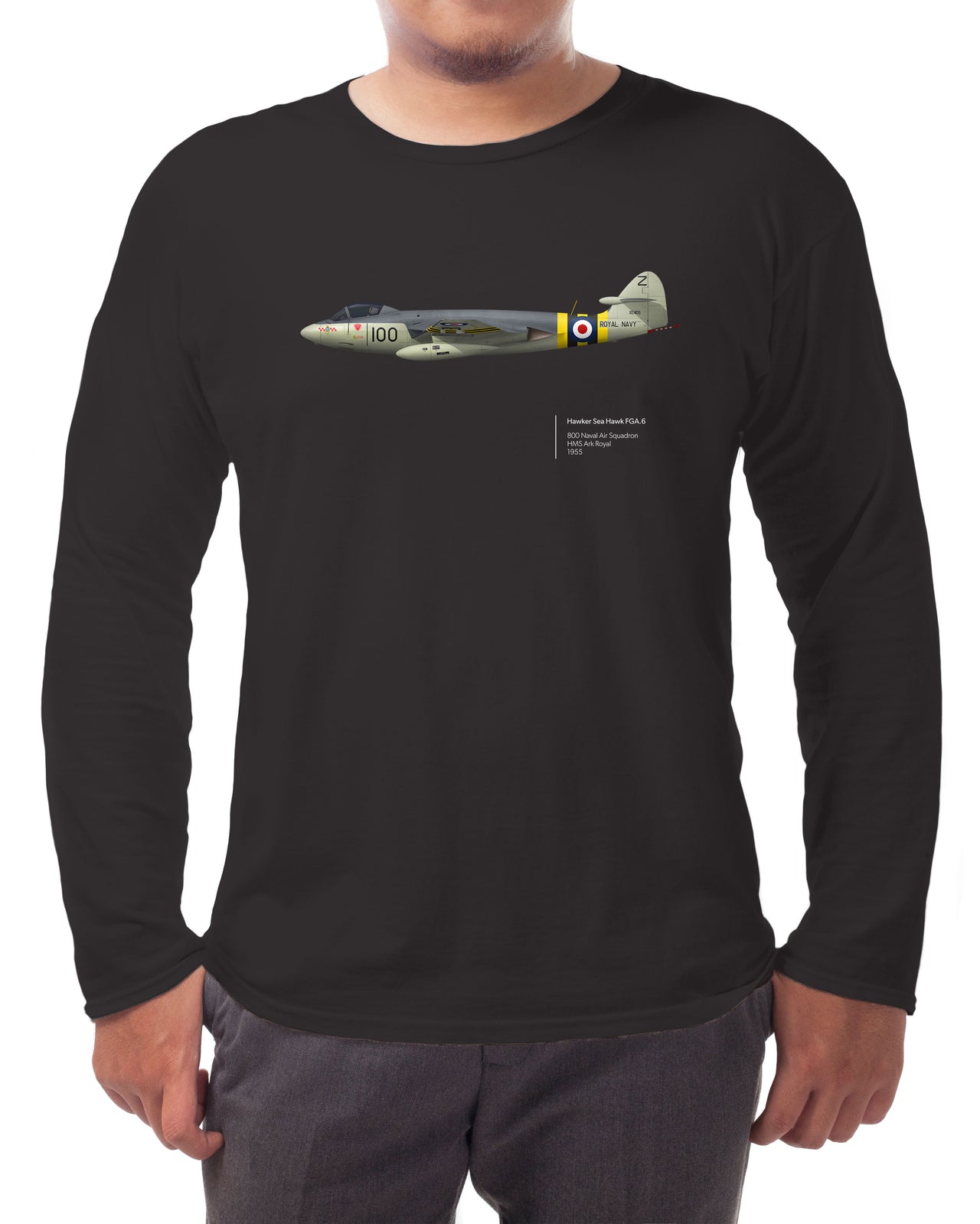 Sea Hawk FGA.6 - Long-sleeve T-shirt