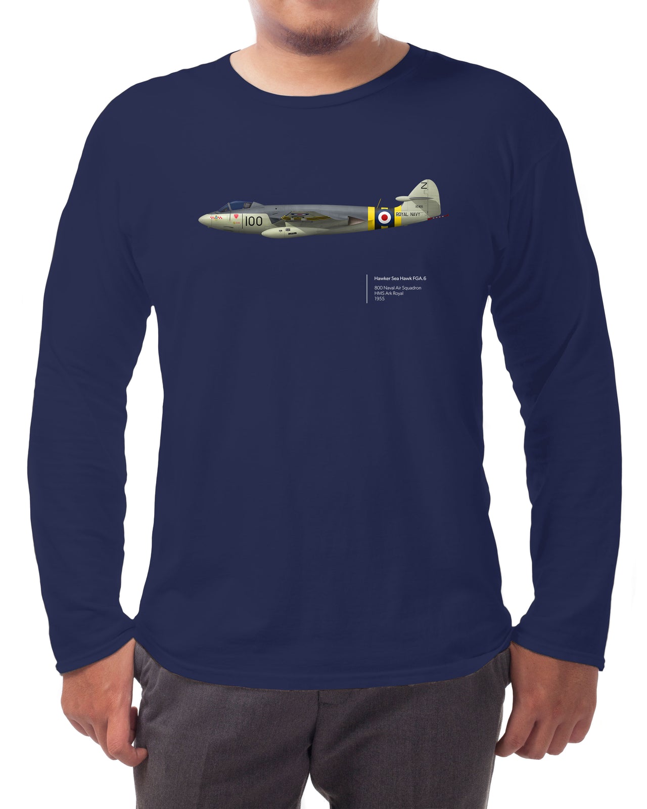 Sea Hawk FGA.6 - Long-sleeve T-shirt