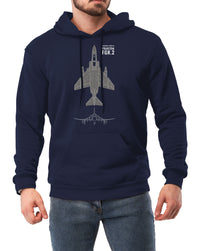 Thumbnail for F-4 FGR2 RAF Phantom - Hoodie