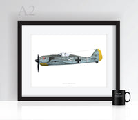 Thumbnail for Focke Wulf Fw 190A-3 - Poster