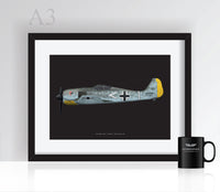 Thumbnail for Focke Wulf Fw 190A-3 - Poster