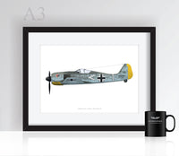 Thumbnail for Focke Wulf Fw 190A-3 - Poster