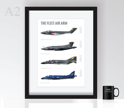 The Fleet Air Arm Profiles - Poster