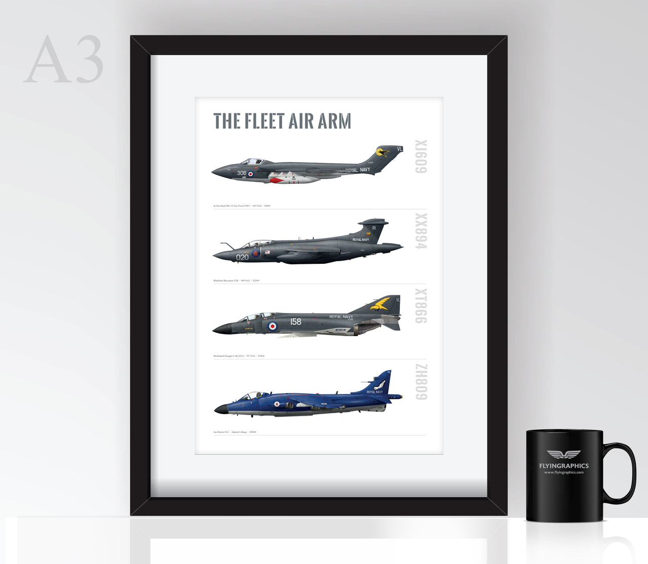 The Fleet Air Arm Profiles - Poster