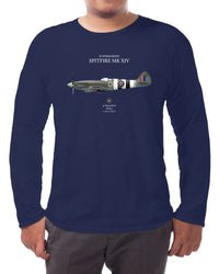 Thumbnail for Spitfire MK XIV D-Day - Long-sleeve T-shirt
