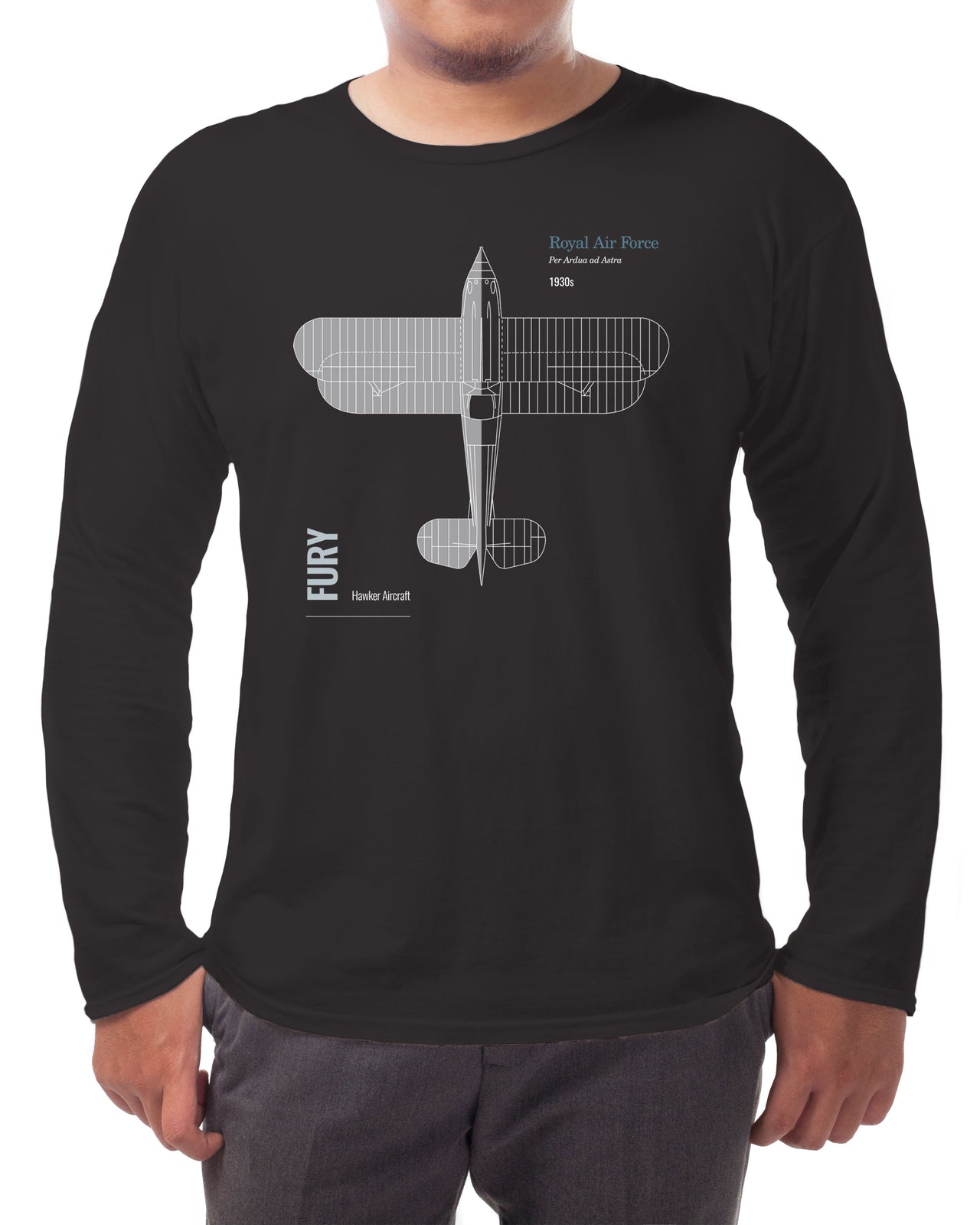 Hawker Fury - Long-sleeve T-shirt