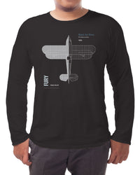 Thumbnail for Hawker Fury - Long-sleeve T-shirt