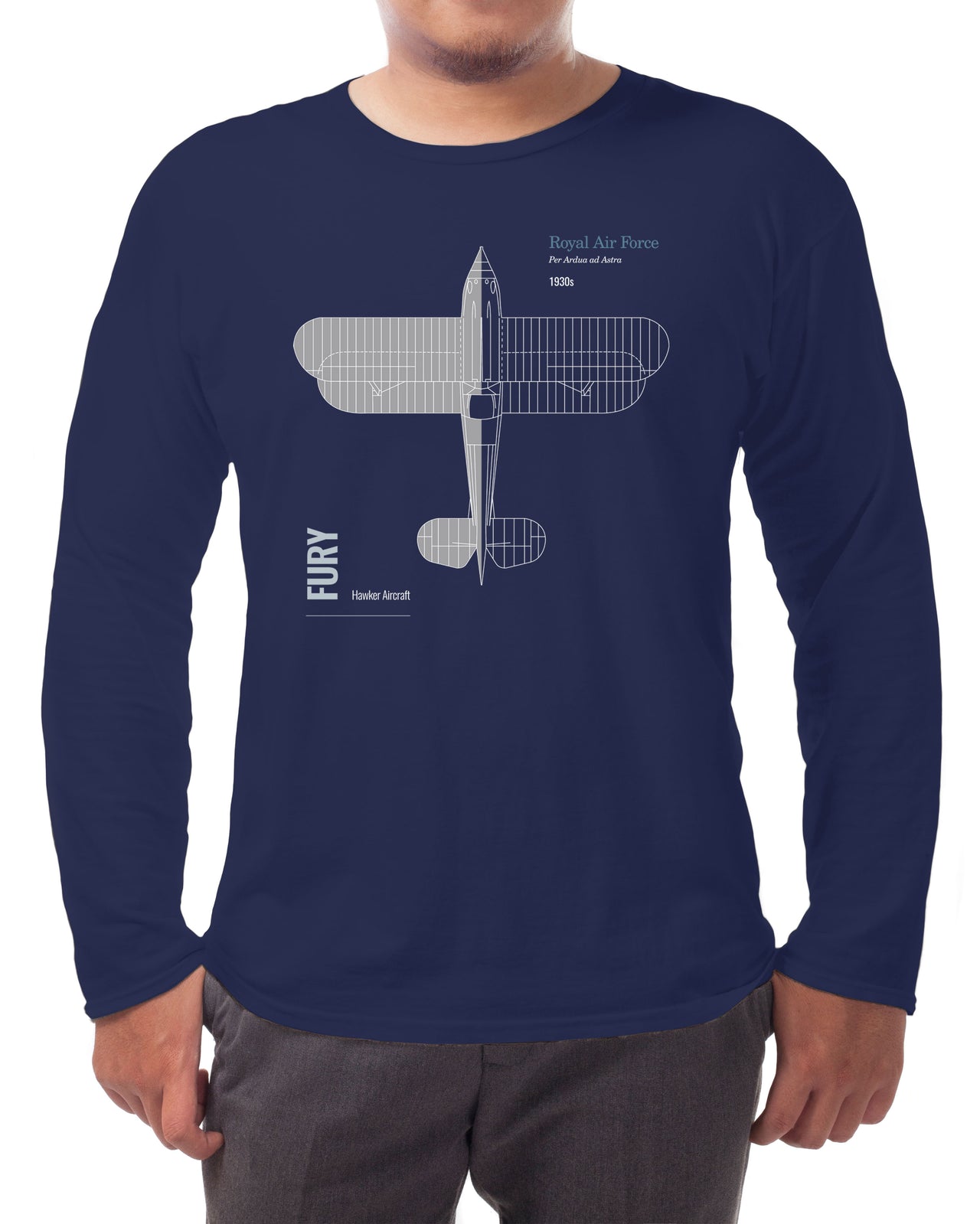Hawker Fury - Long-sleeve T-shirt