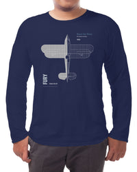 Thumbnail for Hawker Fury - Long-sleeve T-shirt
