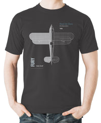 Thumbnail for Hawker Fury - T-shirt