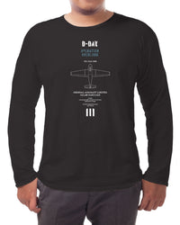 Thumbnail for D-Day Hamilcar - Long-sleeve T-shirt