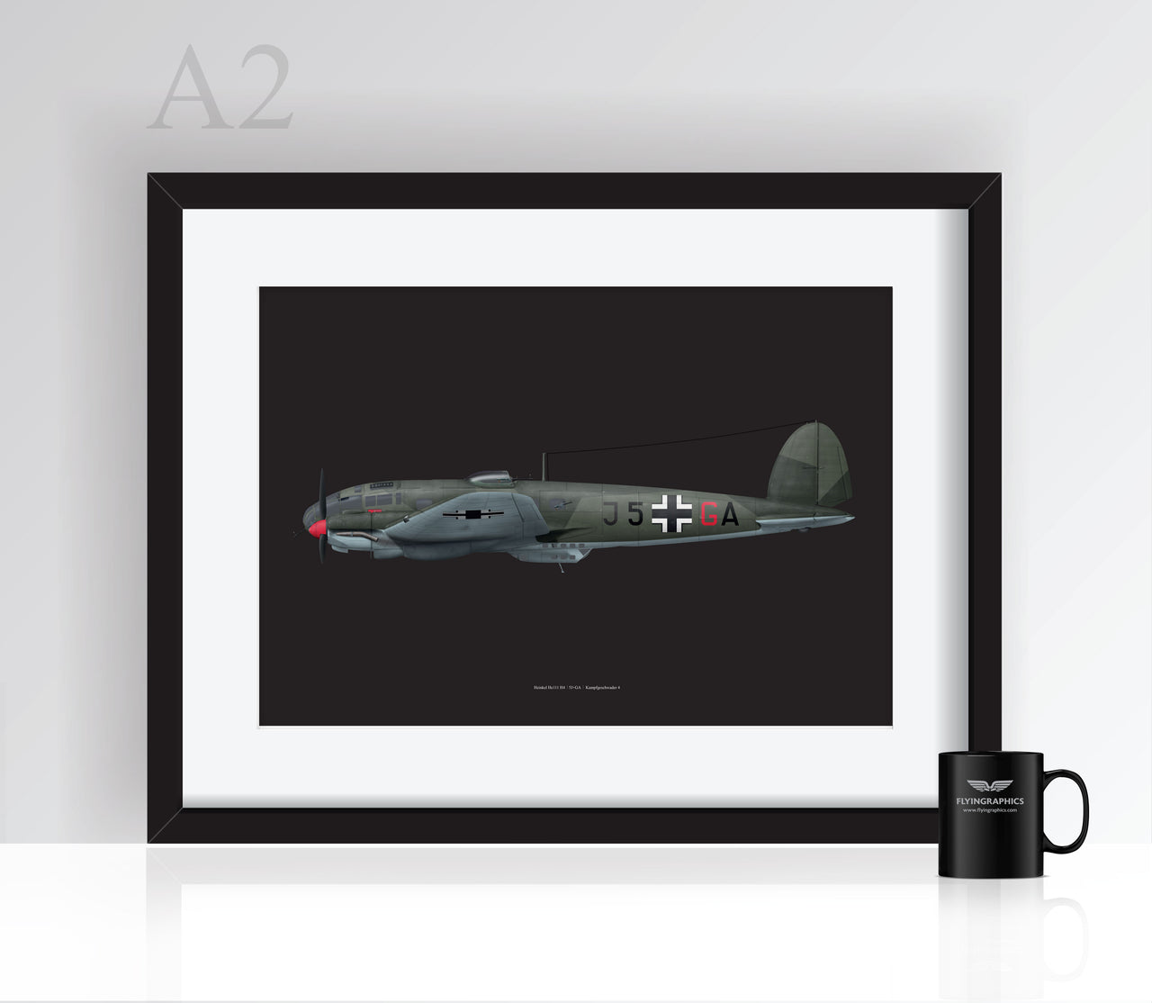 Heinkel He111 KG4 - Poster