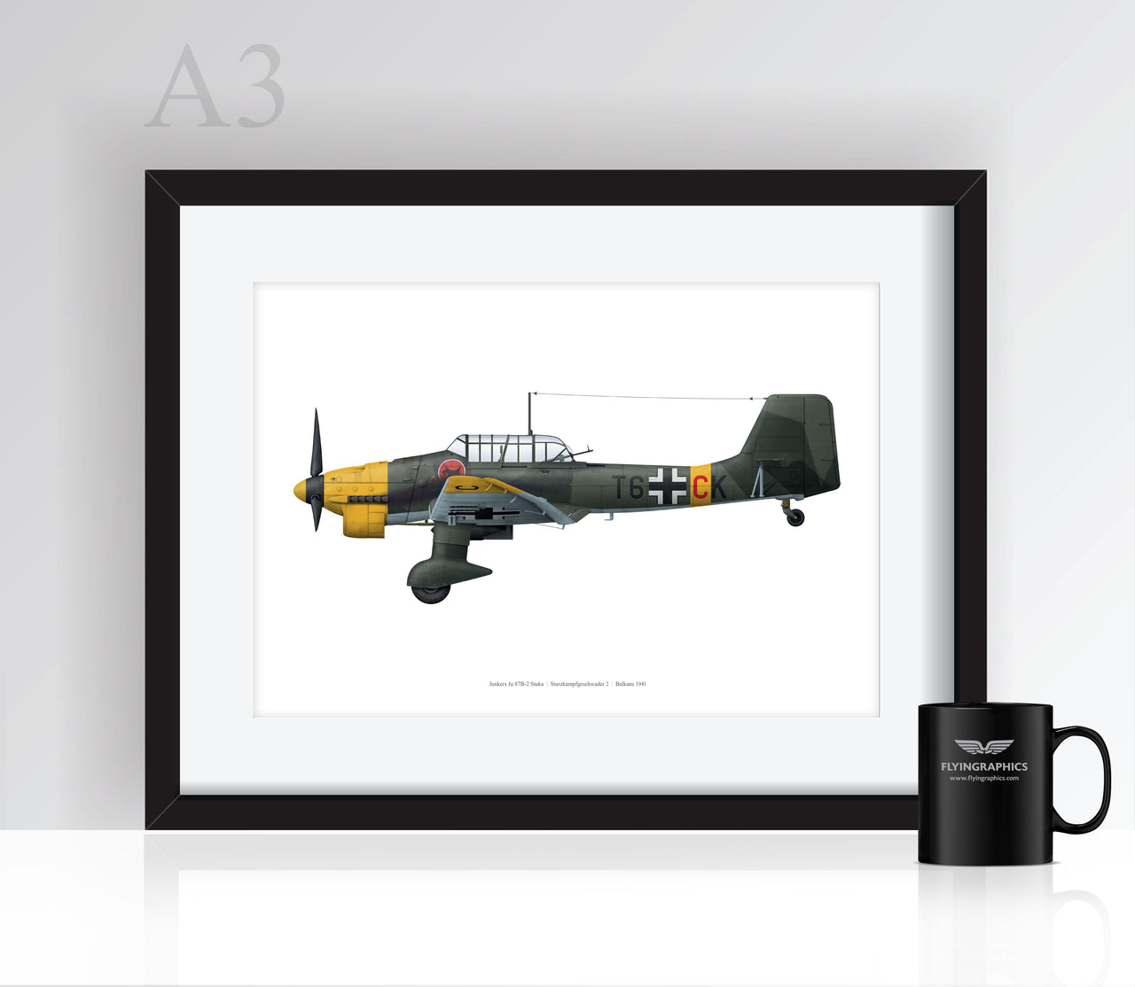 Junkers Ju-87 Stuka - Poster