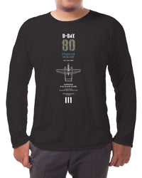 Thumbnail for D-Day P-61 Black Widow - Long-sleeve T-shirt