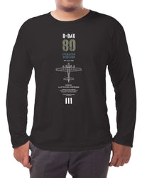 Thumbnail for D-Day B-17 Flying Fortress - Long-sleeve T-shirt