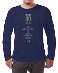 Thumbnail for D-Day C-47 Skytrain - Long-sleeve T-shirt