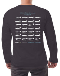 Thumbnail for D-Day B-17 Flying Fortress - Long-sleeve T-shirt