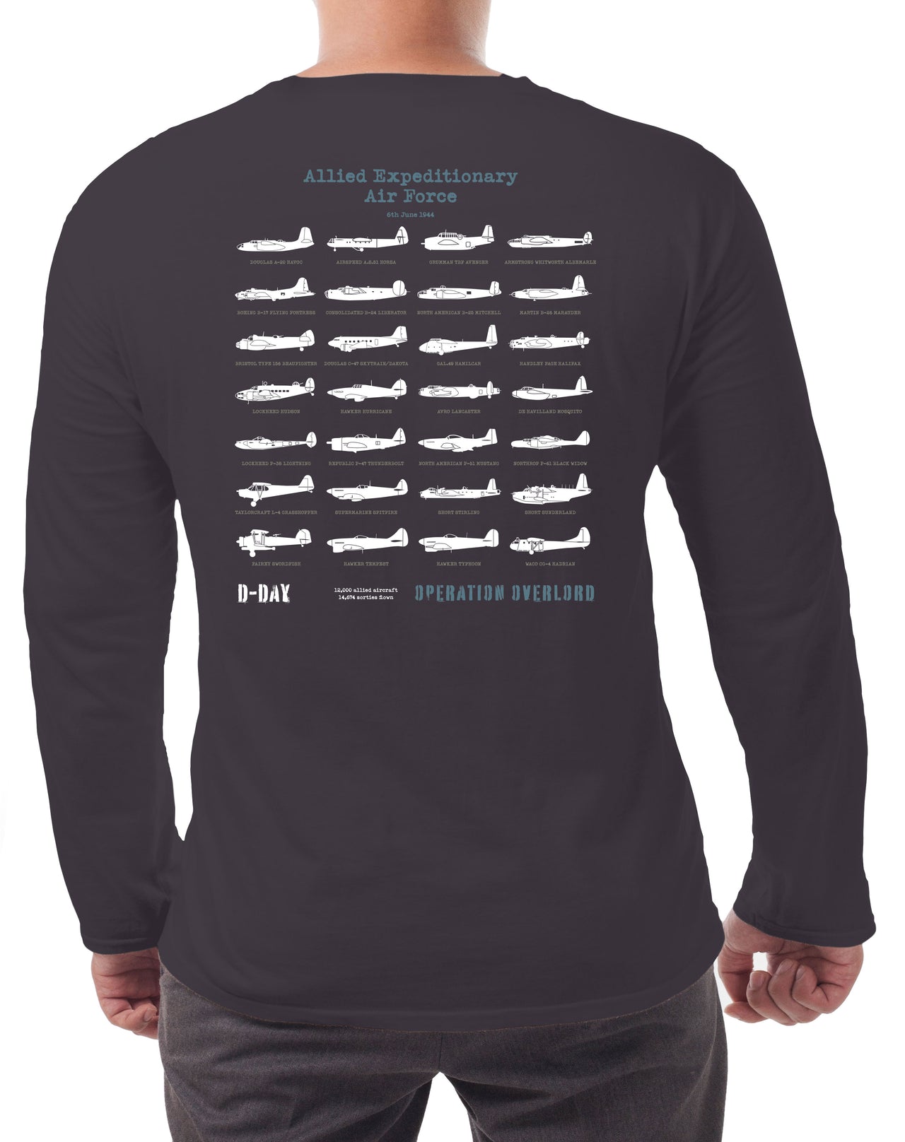 D-Day Hadrian - Long-sleeve T-shirt