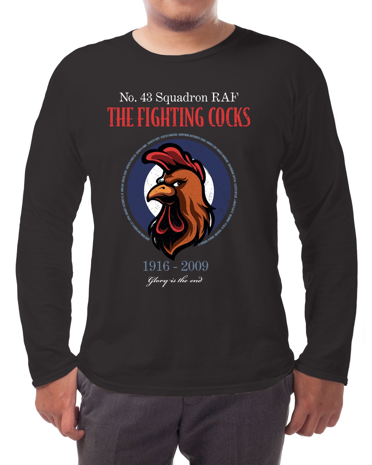 Fighting Cocks - Long-sleeve T-shirt