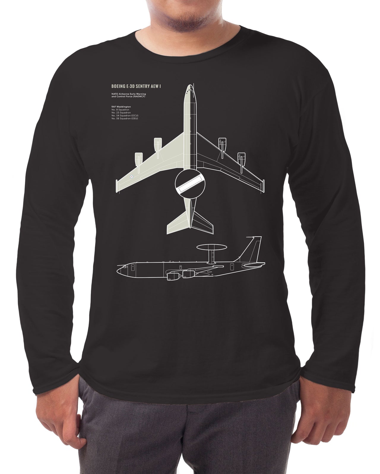 E-3D Sentry - Long-sleeve T-shirt