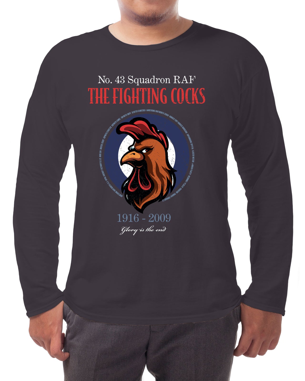 Fighting Cocks - Long-sleeve T-shirt