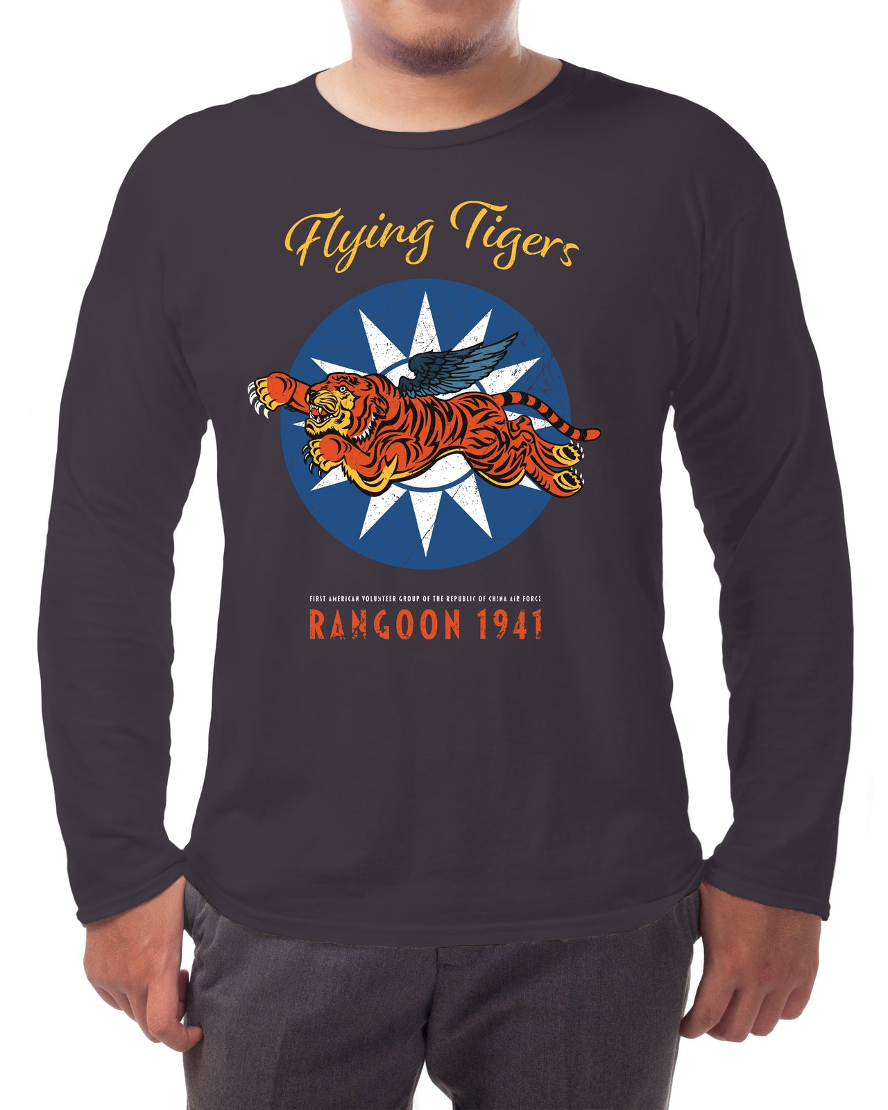 Flying Tigers - Long-sleeve T-shirt