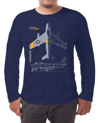 Thumbnail for F-86 Sabre - Long-sleeve T-shirt