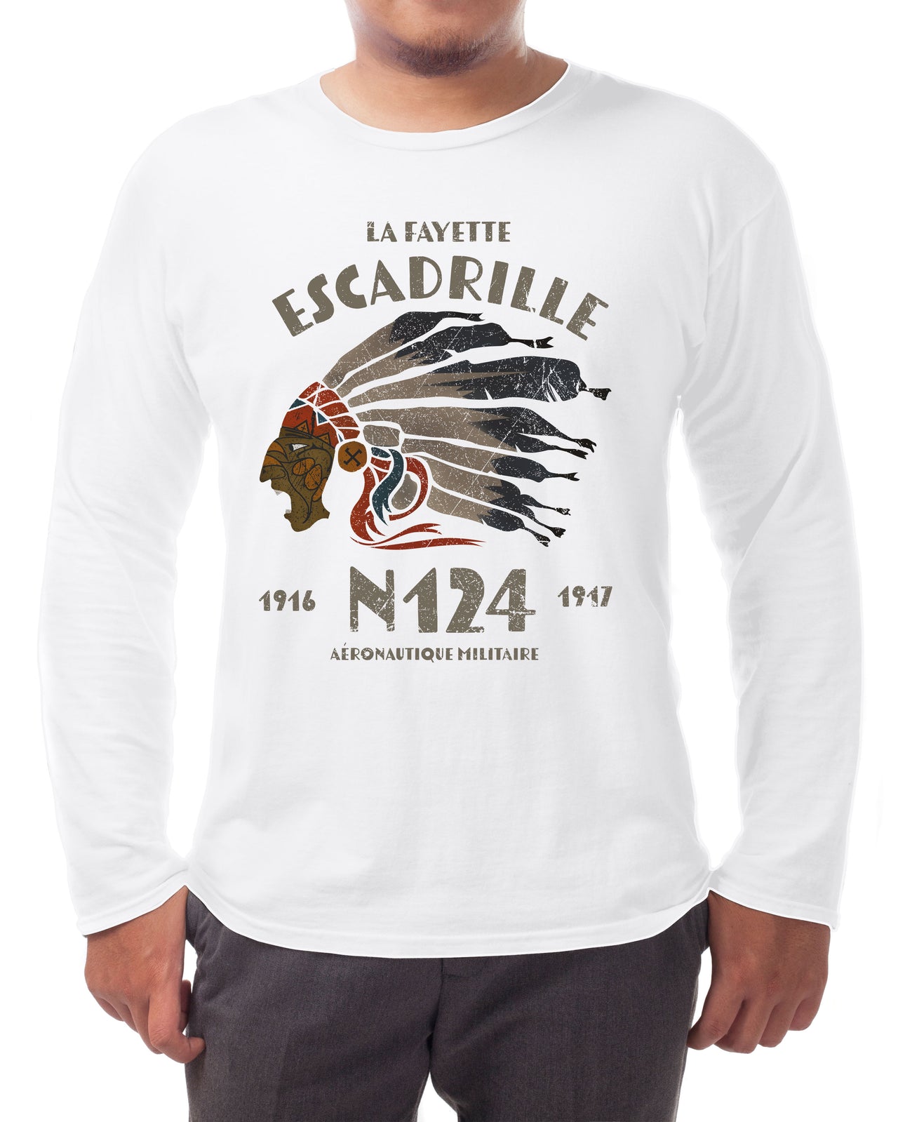 La Fayette Escadrille - Long-sleeve T-shirt