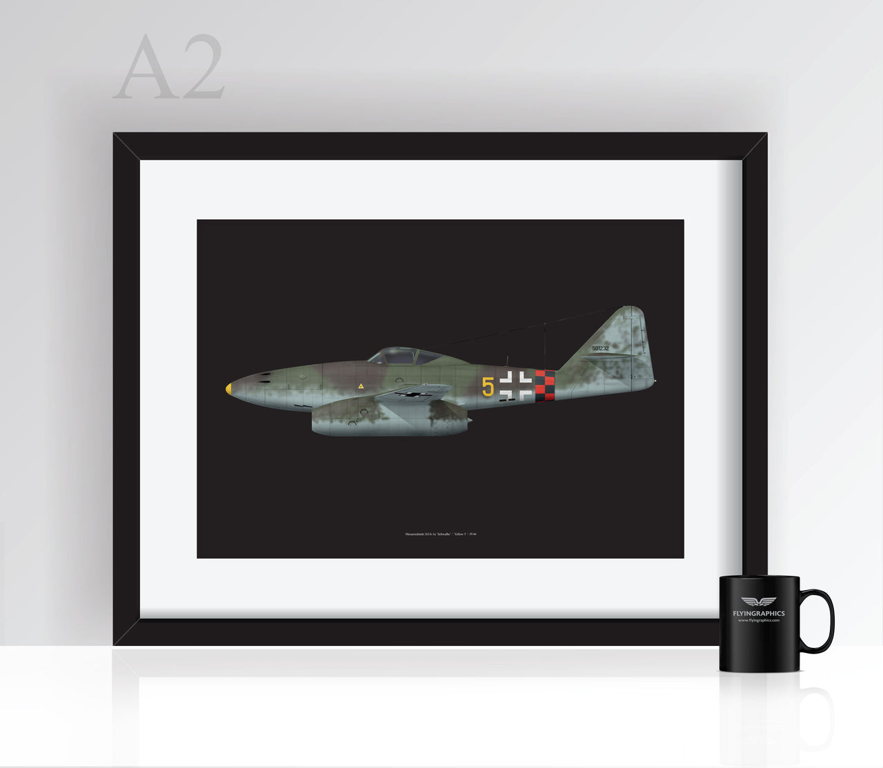 Messerschmitt 262A - Poster