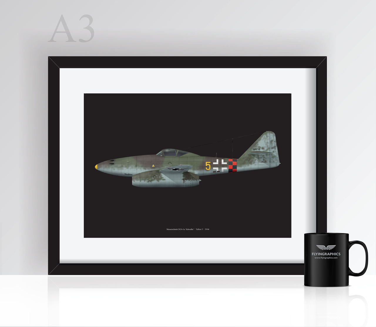 Messerschmitt 262A - Poster