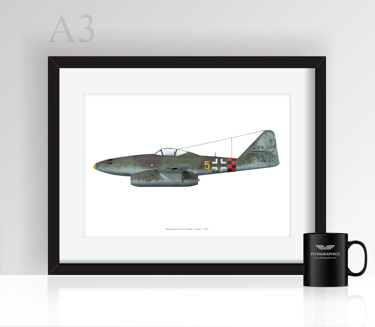 Messerschmitt 262A - Poster