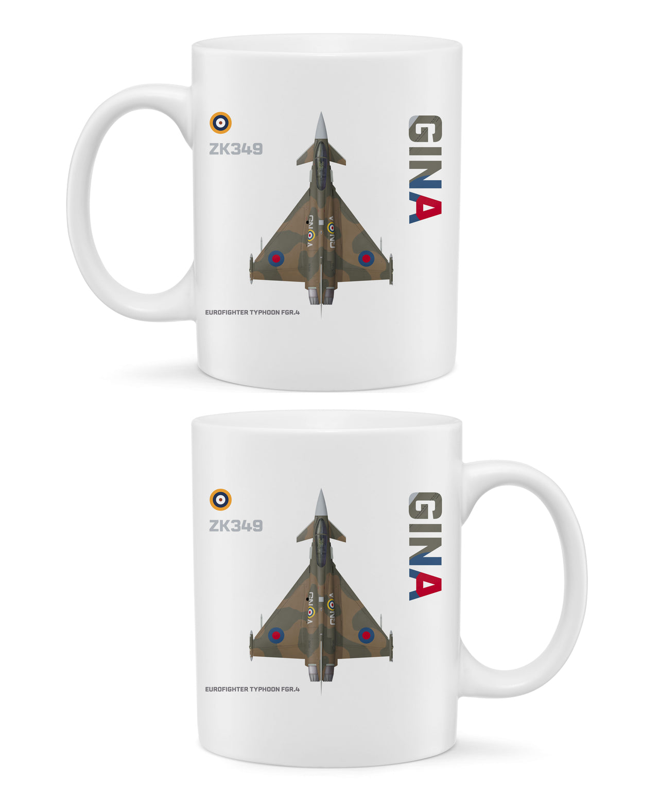 Typhoon ZK349 GINA - Mug