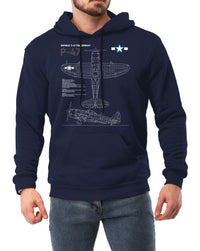 Thumbnail for P-47 Thunderbolt - Hoodie