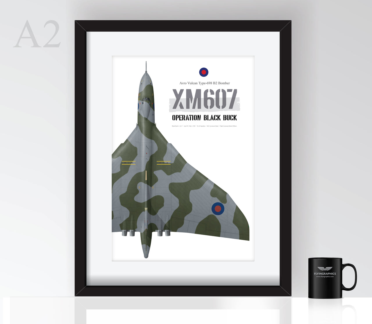 Vulcan XM607 - Poster