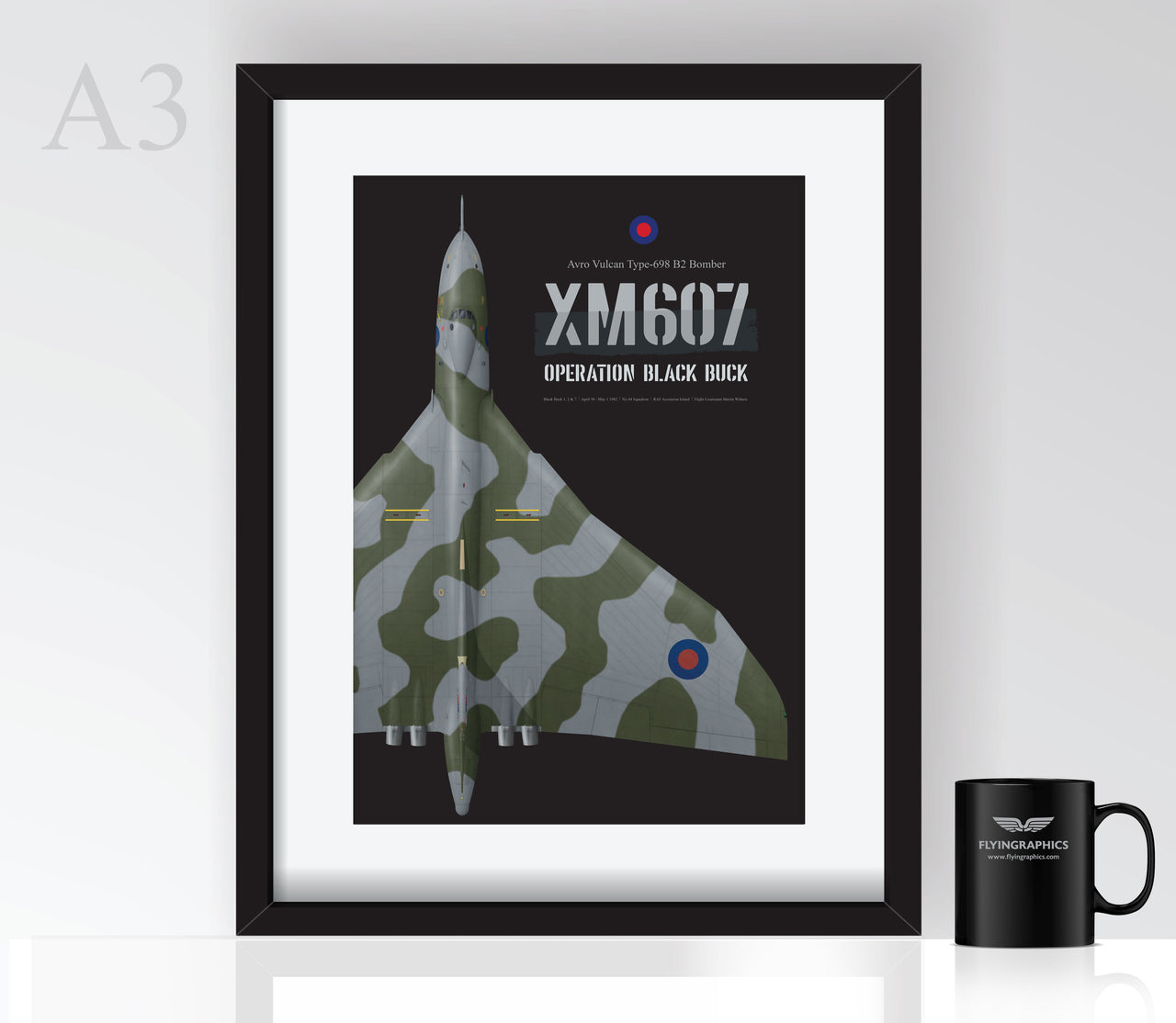 Vulcan XM607 - Poster