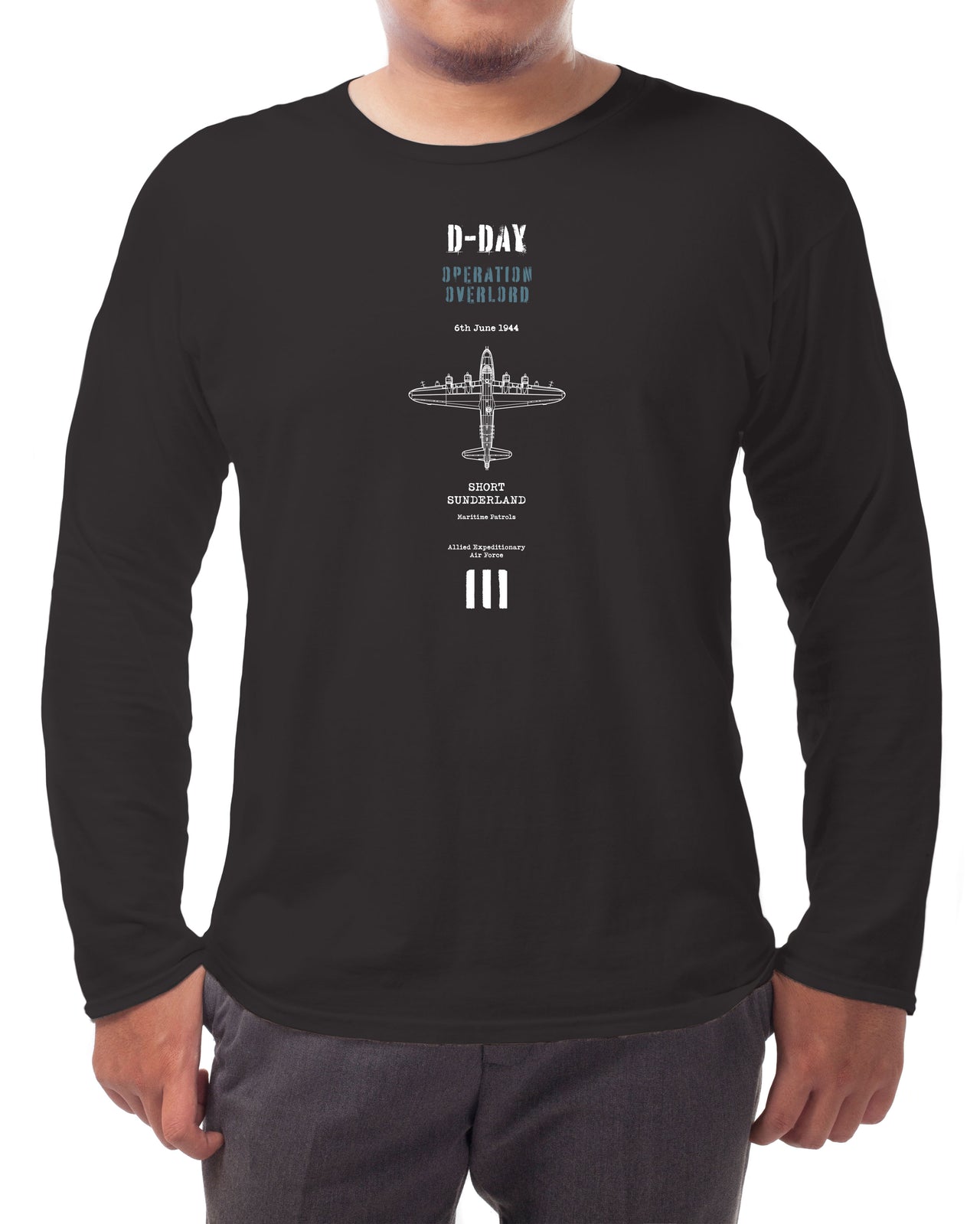 D-Day Sunderland - Long-sleeve T-shirt