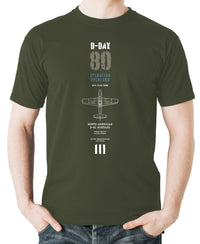 Thumbnail for D-Day P-51 Mustang - T-shirt