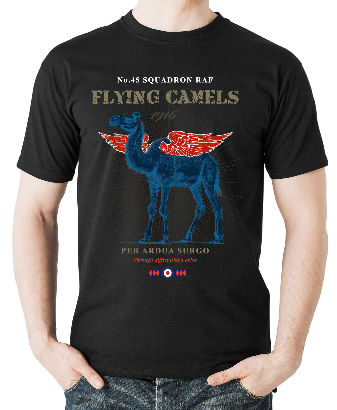 No.45 SQN Flying Camels - T-shirt